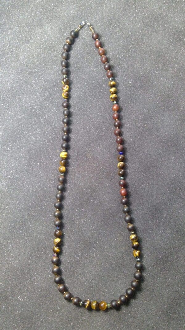 Rich Tiger Eye Mala Necklace